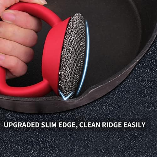 Herda Cast Iron Cleaner Scrubber - Image 3