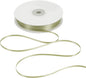 HUIHUANG Solid Color Satin Ribbon 1/8 inch x 100 Yards Roll Ribbon Double Faced for Crafts Gift Wrapping DIY Bows Invitation Card (Spring Green/Sage)