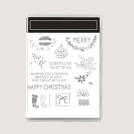 2025-2026 Stamps and Dies for Card Making, Stamps and Dies Set 2025 for Christmas and Halloween, Die Cut DIY Various Festivals Album Scrapbooking Birthdays Greeting Card (M4304)