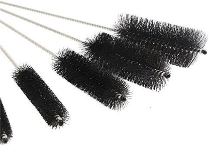DECORA 10 Pieces Nylon Cleaning Bottle Brush Pipe Cleaning Brushes Tube Brushes - Image 3