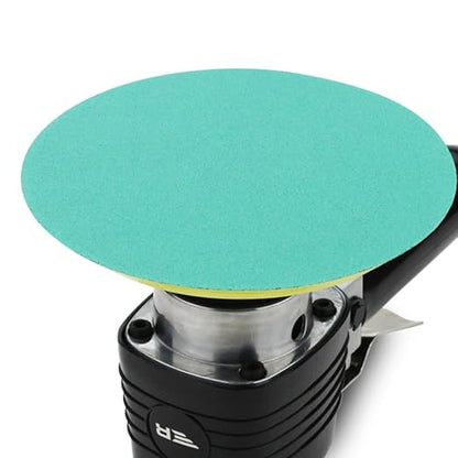 BHA 5” Green Film PSA Self Adhesive Sanding Discs - 50 Pack - Wet/Dry, Sticky Back, Premium Aluminum Oxide for Long-Lasting, Low-Dust & Load Resistant Sanding and Surface Finishing - 1000 Grits