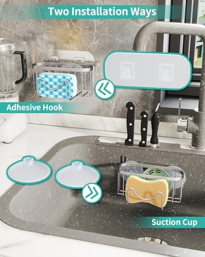 HapiRm Multifunctional Kitchen Sponge Holder - Image 3