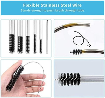 Utoolmart Steel Wire Cleaning Brush, Spiral Power Tube Brush, Steel Wire Tube - Image 6