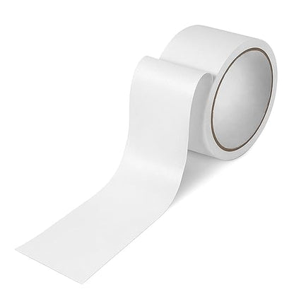 Book Repair Tape, White Cloth Bookbinding Repair Tape Archival Document Repairs Tapes 2 Inch by 33 Feet Self Adhesive Matte Book Binding Tapes for Repairs Paper, Ephemera, Photos, Print and Artwork