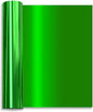 Tvinyl Warehouse Green Foil HTV Metallic Heat Transfer Vinyl Roll 12" x 6FT for All Cutter Machine