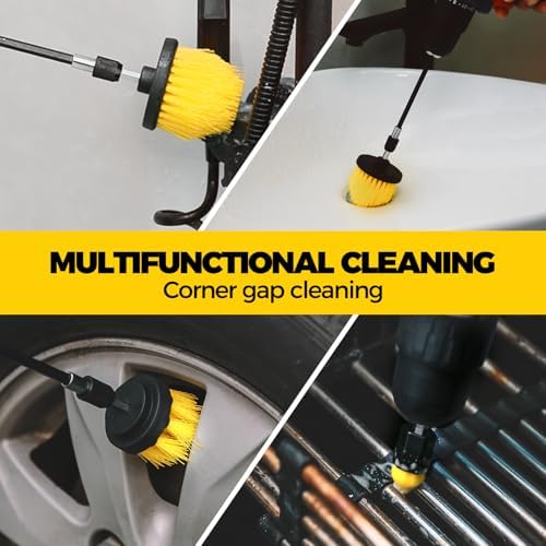 Holikme 8Piece Drill Brush Attachment Set - Image 4