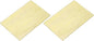 MECCANIXITY 2 Pcs Stained Glass Sheet Mosaic Tile 7.9 Inch x 5.9 Inch Apricot Stained Glass Sheets for Crafts DIY Art Project