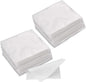 SEVENWELL 100pcs Jewelry Cleaning Cloth White Polishing Cloth for Sterling Silver Gold Platinum Small Silver Polish 8x8cm