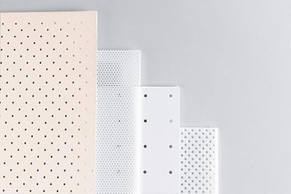 Rolyan Polyflex II, 3/32" x 18" x 24", 1% Perforated, White, 4 Sheets, Highly Conformable Splinting Thermoplastic, Fabricate Custom Orthotics for Hand, Wrist, Thumb, Fingers, Low Resistance, OT PT Use