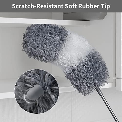 BOOMJOY Microfiber Feather Duster 7PCS, Bendable Dusters - Image 3