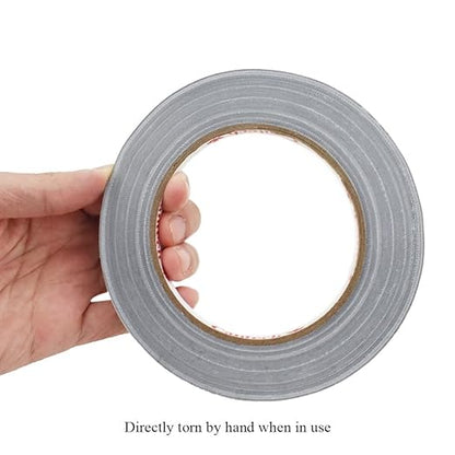 HAHIYO Silver 0.25Inch Wide Floral Tape, Waterproof Florist Tape Flower Wrap Adhesive Waterproof Decorative Tape for Bouquet Stem Wrapping Flower Arranging Craft, 2Rolls 200Feet/66Yard Total