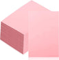 16 Pcs 4" x6“ Pink Rubber Art Soft Linoleum Carving Block, Rubber Crafts Linocut Block for Printmaking,Stamp Carving Block