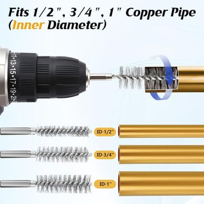 Copper Pipe Cleaner for Drill Set - Image 4