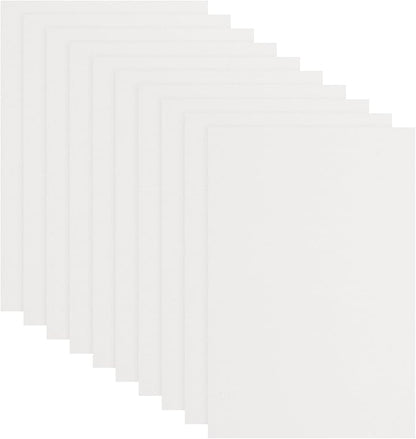 uxcell 10 Pcs White EVA A4 Foam Sheets Crafts, 12 x 8 Inch Foam Paper for DIY Crafts Project Classroom Scrapbook Art Cards Home Office Decoration (2mm Thick)