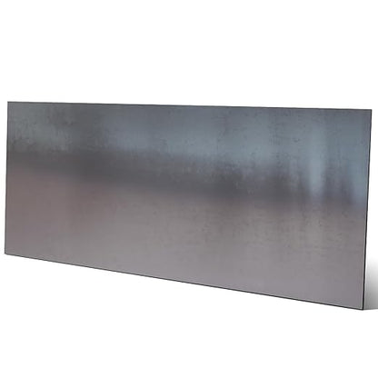 Hicarer 12 x 24 Inch A36 Carbon Steel Sheet 0.08" Thickness Length 14 Gauge Hot Rolled Steel Plate for Automotive Sheet Metal, Furniture or Industrial, Unpolished (Mill) Finish