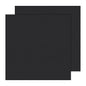 2Pack Anodized Aluminum Sheet 12 x 12 x 1/32 Inch Black Anodized Metal Plates for Laser Engraving 0.8MM Thin Decorative Aluminum Sheets for Crafting