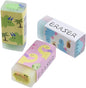 18 Pack Colorful Dinosaur Jelly Erasers for Kids, Kawaii School Supplies Prize Gifts Party Favors