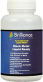Liquid Ready Laser Marking Powder-Brilliance Laser Inks -BLI101MBLIQ120- Black Laser Ink for Metals Marking with CO2/Fiber/YAG (120 ml, Black)