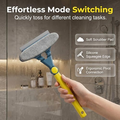BusyLive 2-in-1 Window Screen Cleaning Brush Value Set, Wet and Dry Mesh Cleaner - Image 4