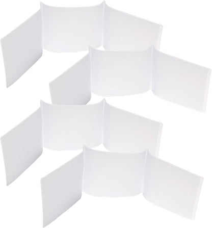 Frosted PVC Mahjong Card Sleeves - Waterproof Protectors for Mahjong Cards 2025, Soft Durable Cover fits 6.3x4.8 inch scorecard, Perfect for Mahjong Tile Set Gifts (Large-4)