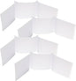 Frosted PVC Mahjong Card Sleeves - Waterproof Protectors for Mahjong Cards 2025, Soft Durable Cover fits 6.3x4.8 inch scorecard, Perfect for Mahjong Tile Set Gifts (Large-4)