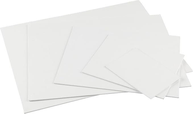 Centurion All-Media Primed Linen Panels - 3x5 3 Pack - 11oz Universal Primed Canvas Boards for Painting, Mounted on MDF Wood, Non-Warping, Ideal for Artists, Professionals, and Painters