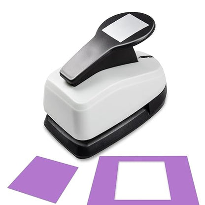 Square Punches for Paper Crafts 0.7 inch Square Hole Punch Squares Paper Punches for Crafting SquarePunch Cutter Squares Shape Hole Puncher for Scrapbooking Card Making DIY Project
