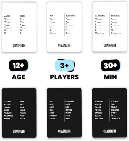 Viral Studios Chainlink - Guess The Sequence Party Game, Fast Paced Word Game for Adults & Kids, 450 Cards Fun Cards for Family Game Nights, Gatherings, & Parties Ages 15 +