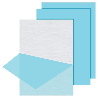 PATIKIL 6061 T651 Aluminum Sheet Metal 14 x 10 x 1/8(0.125") Inch 3Pcs Flat Plain Aluminum Plate Covered Stock with Protective Film, Heat Rectangle 3MM for Lndustry Crafting