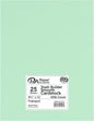 PA Paper Accents Stash Builder Cardstock 8.5" x 11" Tranquil, 65lb colored cardstock paper for card making, scrapbooking, printing, quilling and crafts, 25 piece pack