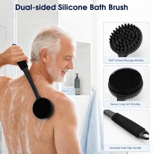 Ctrlopt Long Handle Back Scrubber - Image 4