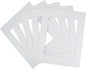 Golden State Art, 11x14 Double Mats for 8x10 - for Photos, Pictures, Frames - Acid-Free, 5 Pack, Off White Over Off White