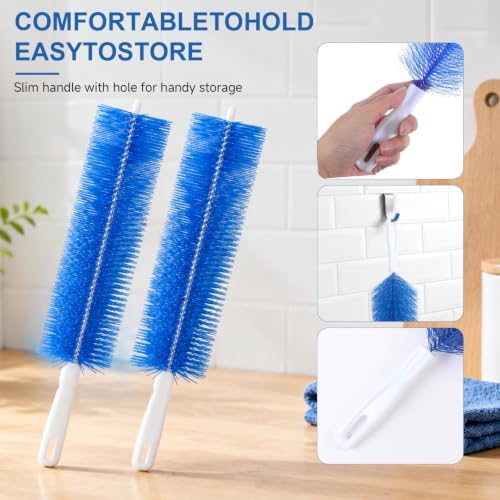 Fan Cleaning Brush, CN1ST 2PCS Brush Reusable Removes Dirt from Fans, Air - Image 3