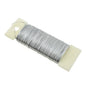 HAHIYO 22Gauge Silver Flexible Floral Wire - 1 Roll, 38 Yards (115 Feet) for Crafts, Christmas Wreaths, Tree & Flower Arrangements, Wedding DIY