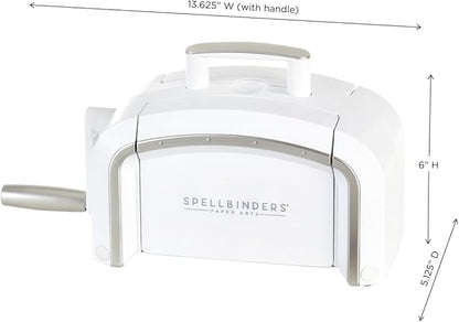 Spellbinders Platinum Die Cutting and Embossing Machine (6 Inch Platform + Universal Plate System)