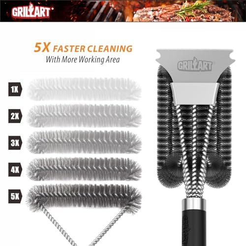 GRILLART Grill Brush and Scraper - Image 4
