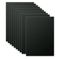 10PCS 7x5x1/32 Inch Anodized Aluminum Sheet, Black Aluminum Engraving Blanks, 1MM Thin Metal Plates for Laser Engraving, Crafting, DIY, House Decoration