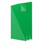 uxcell 3Pcs Acrylic Sheets 12x6 Inch Acrylic Panel 1/8 Inch-3mm Plastic Board for Picture Frames Sign Holders DIY Display Projects Craft, Clear Green