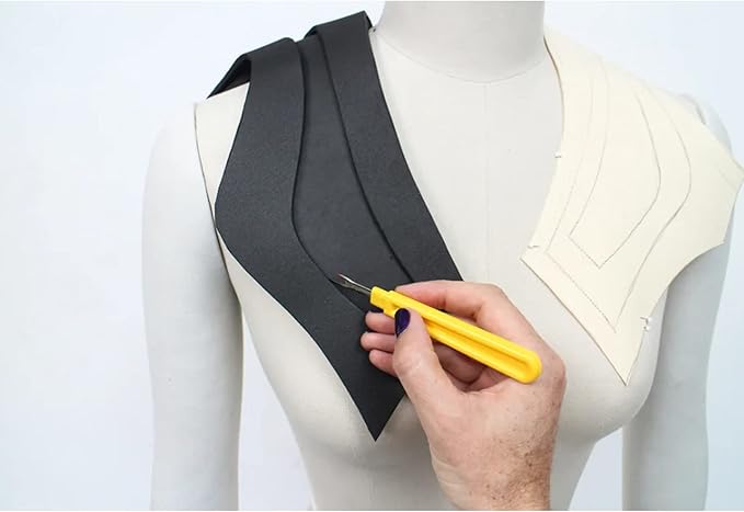 Labzhang Black EVA Foam Cosplay, 1 Piece of 6mm Craft Foam,Cosplay Foam, 14" x 39" Ultra-high Density 80 kg/m3 EVA Foam Sheets