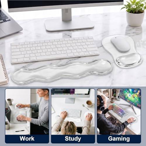 Keyboard Wrist Rest & Ergonomic Mouse Pad - Image 6