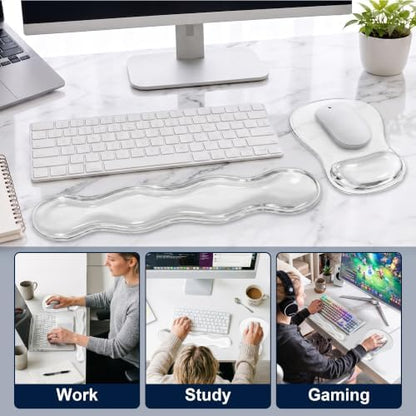 Keyboard Wrist Rest & Ergonomic Mouse Pad - Image 6