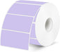 2x1 Inch Thermal Labels, Purple Thermal Printer Stickers, Waterproof Self-Adhesive Shipping Label Printer Sticker for Barcode, Name, Address, 300 Labels/Roll