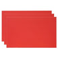 PATIKIL 6x10 Inch Anodized Aluminum Sheet Metal, 3Pcs Laser Plates Engraving Blanks 0.5MM Thin Rectangle for Crafting DIY House Laser Engraving, Red