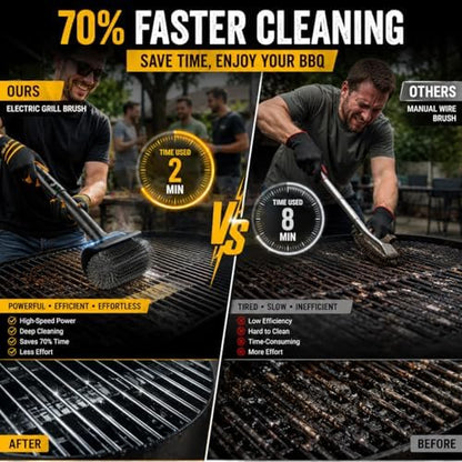 Electric Grill Brush Replace Head - Image 3