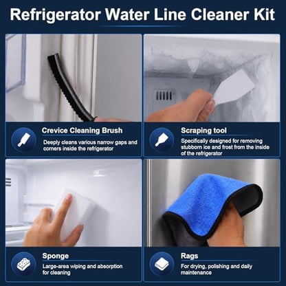 XANGNIER Refrigerator Water Line Cleaning Brush Kit - Image 6