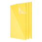 uxcell 3Pcs Acrylic Sheets 12x6 Inch Acrylic Panel 1/8 Inch-3mm Plastic Board for Picture Frames Sign Holders DIY Display Projects Craft, Clear Yellow