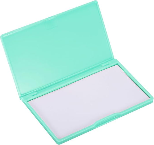 PATIKIL Magnetic Needle Storage Case, Plastic Portable Sewing Pin Keeper Needle Organizer Box Container for Embroidery Knitting Stitching, Green