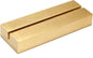 UNIQOOO 20 Pack 4" Gold Birch Wood Stands for Wedding Acrylic Sign, Wood Table Number Holders for 1/8 Thick Acrylic Sheets | Wedding Display Stand, Card Holder for Bar Menu, Retail Sign, Party