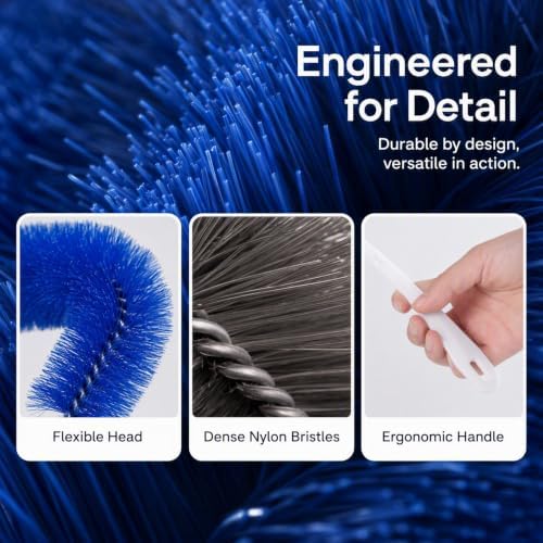 IMIKEYA 2Pcs Fan Cleaning Brushes, Flexible Ceiling Fan Dusters - Image 4