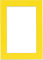 11x14 Mat for 8.5x11 Photo - Precut Yellow Picture Matboard for Frames Measuring 11 x 14 Inches - Bevel Cut Matte to Display Art Measuring 8.5 x 11 Inches - Acid Free ONE MAT
